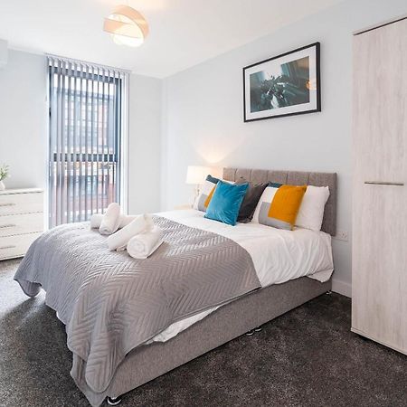 New Build - 2 Bed Snug Modern Apartment - Juliet Balcony - Roof Top Terrace - Digbeth, Birmingham City Centre - Free Netflix & Smart Tv Eksteriør billede