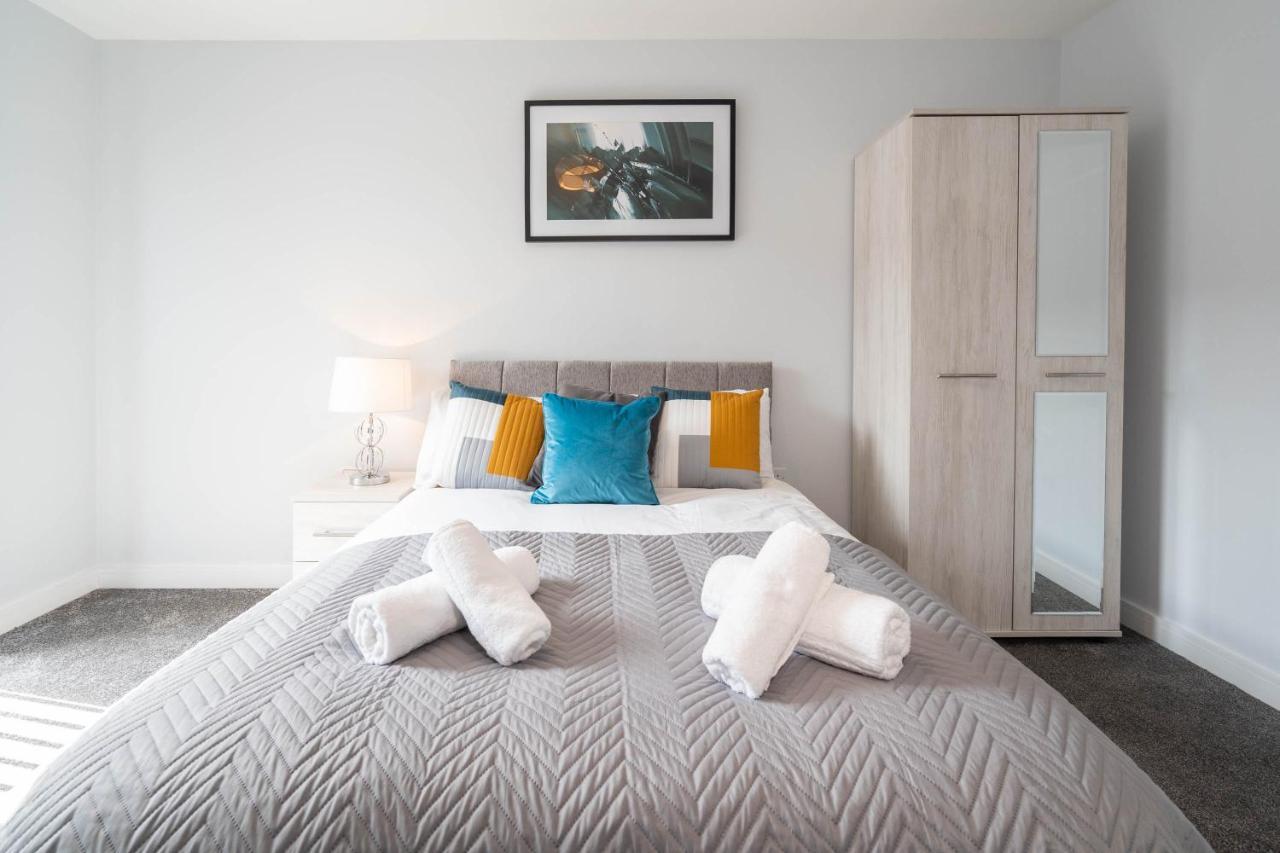 New Build - 2 Bed Snug Modern Apartment - Juliet Balcony - Roof Top Terrace - Digbeth, Birmingham City Centre - Free Netflix & Smart Tv Eksteriør billede